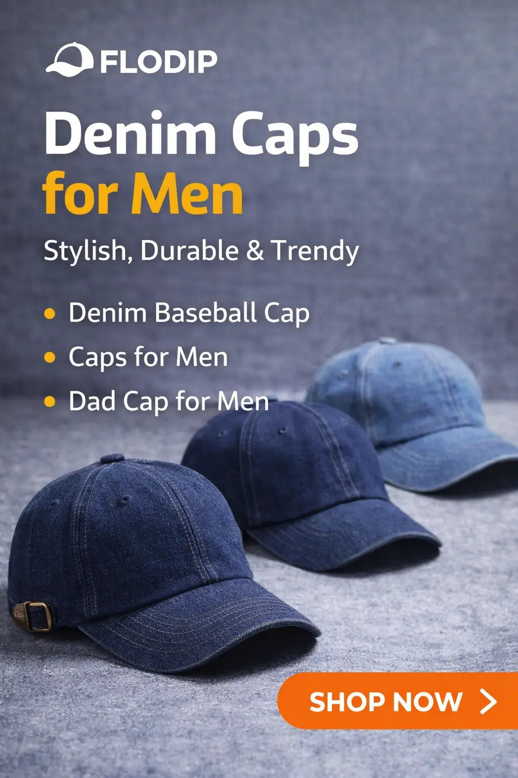 Denim Caps