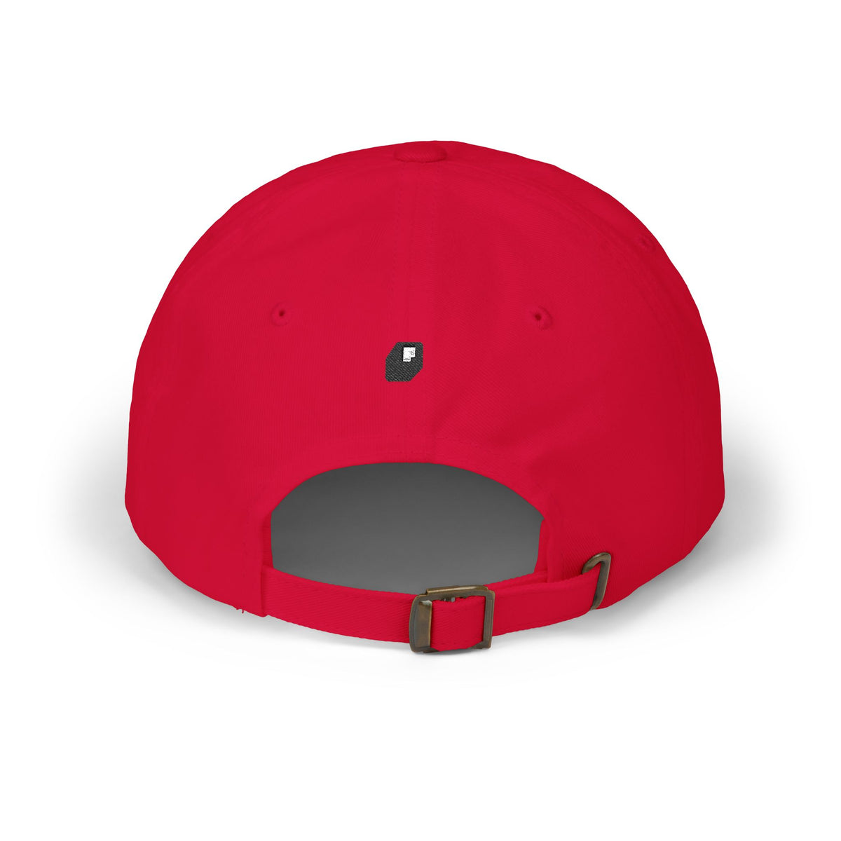LA Distressed Logo Dad Cap — Vintage Baseball Hat Hats Printify