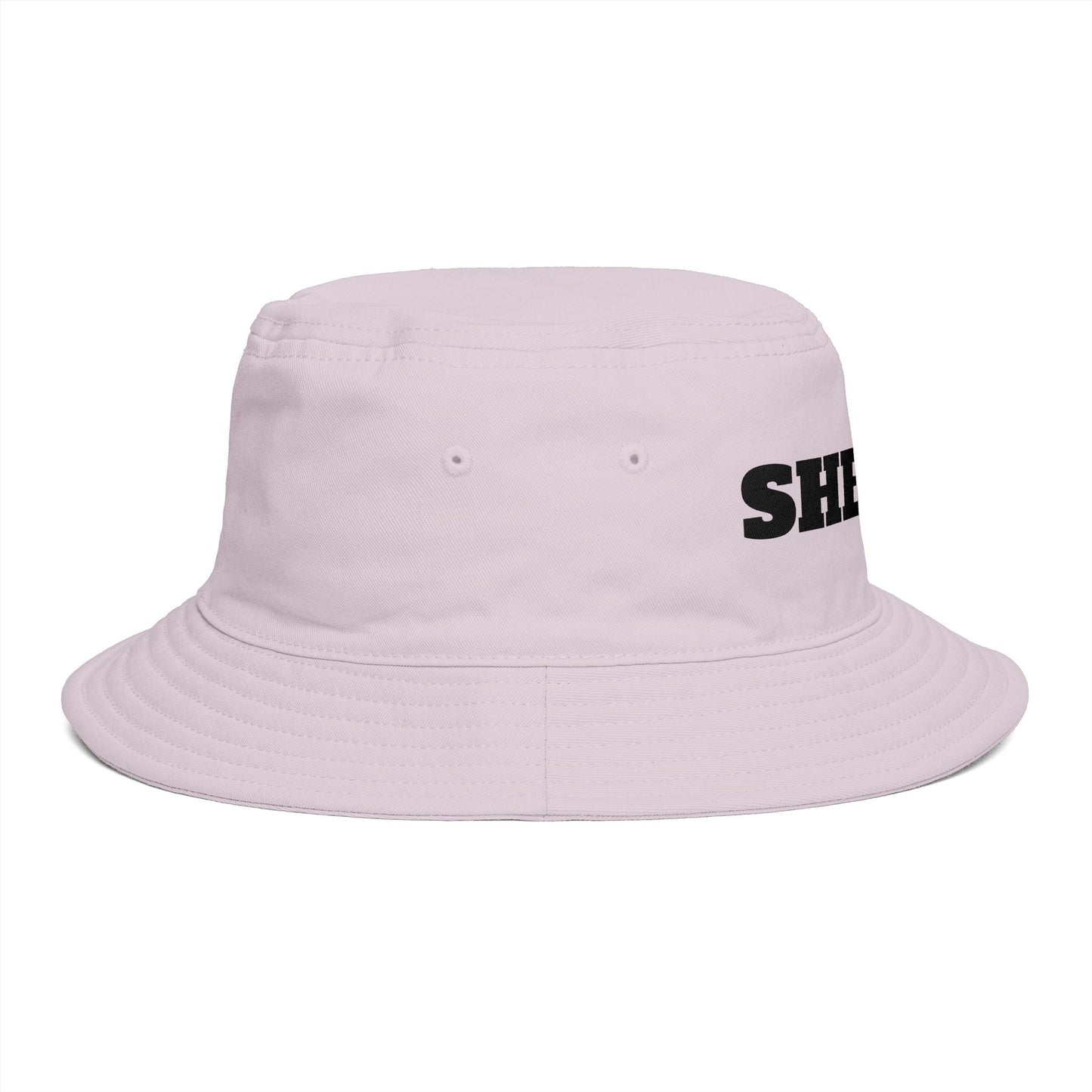 Shriff Bucket Hat — Retro Western Brown Cotton Sun Hat