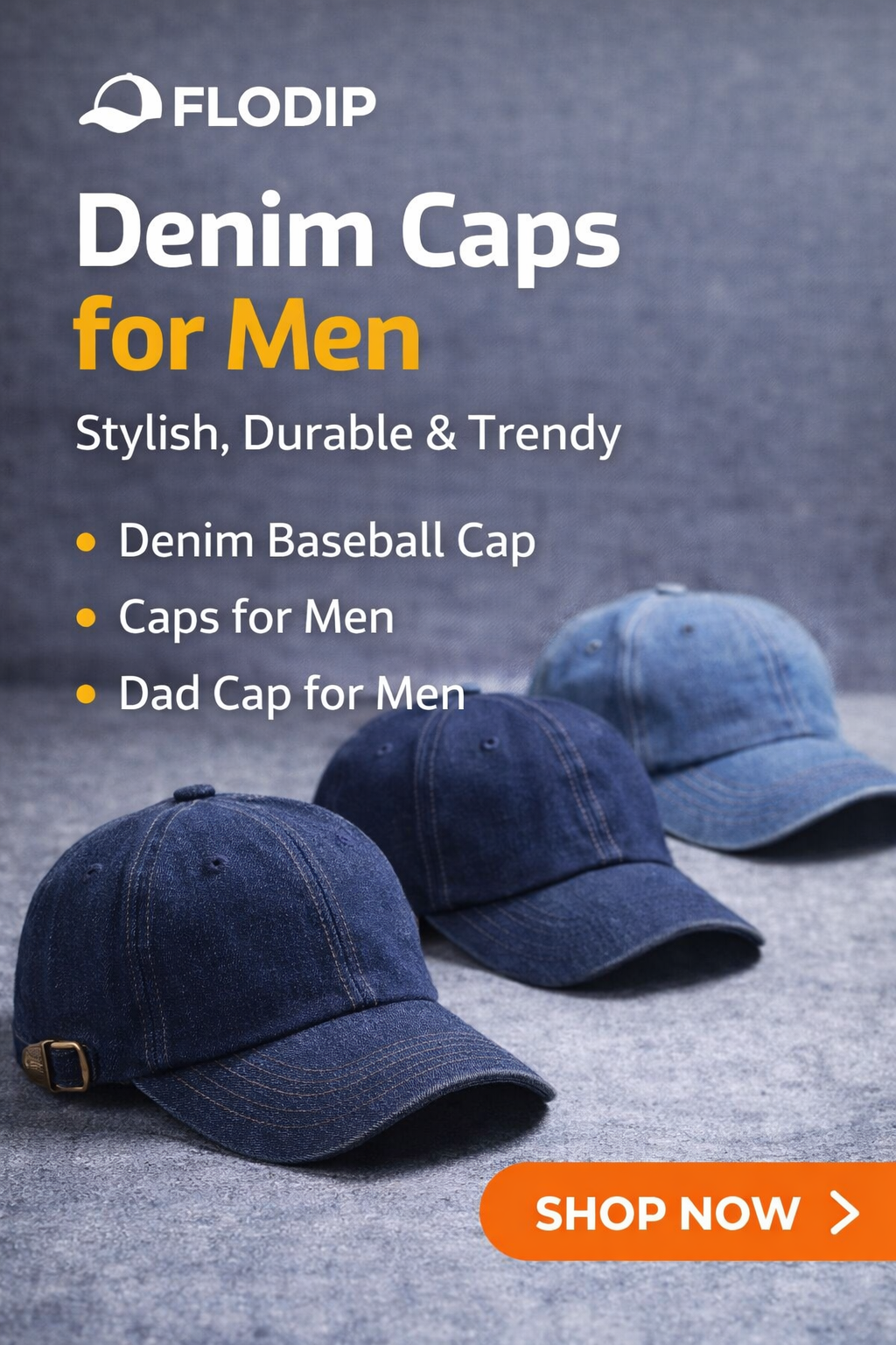 Denim Caps