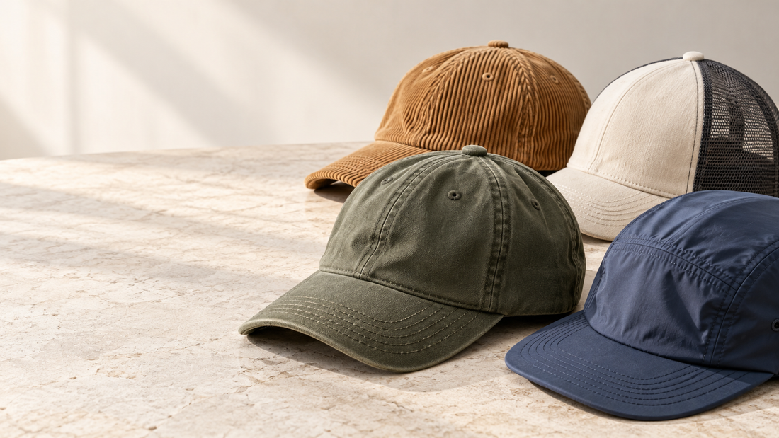 How Cap Materials Affect Comfort, Appearance, and Everyday Wear