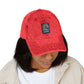 Embroidered Vintage Wave Cap Hats Printify