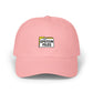 Dad Cap — "Epstein Files" Embroidered Archive Logo Hat Hats Printify Pink One size
