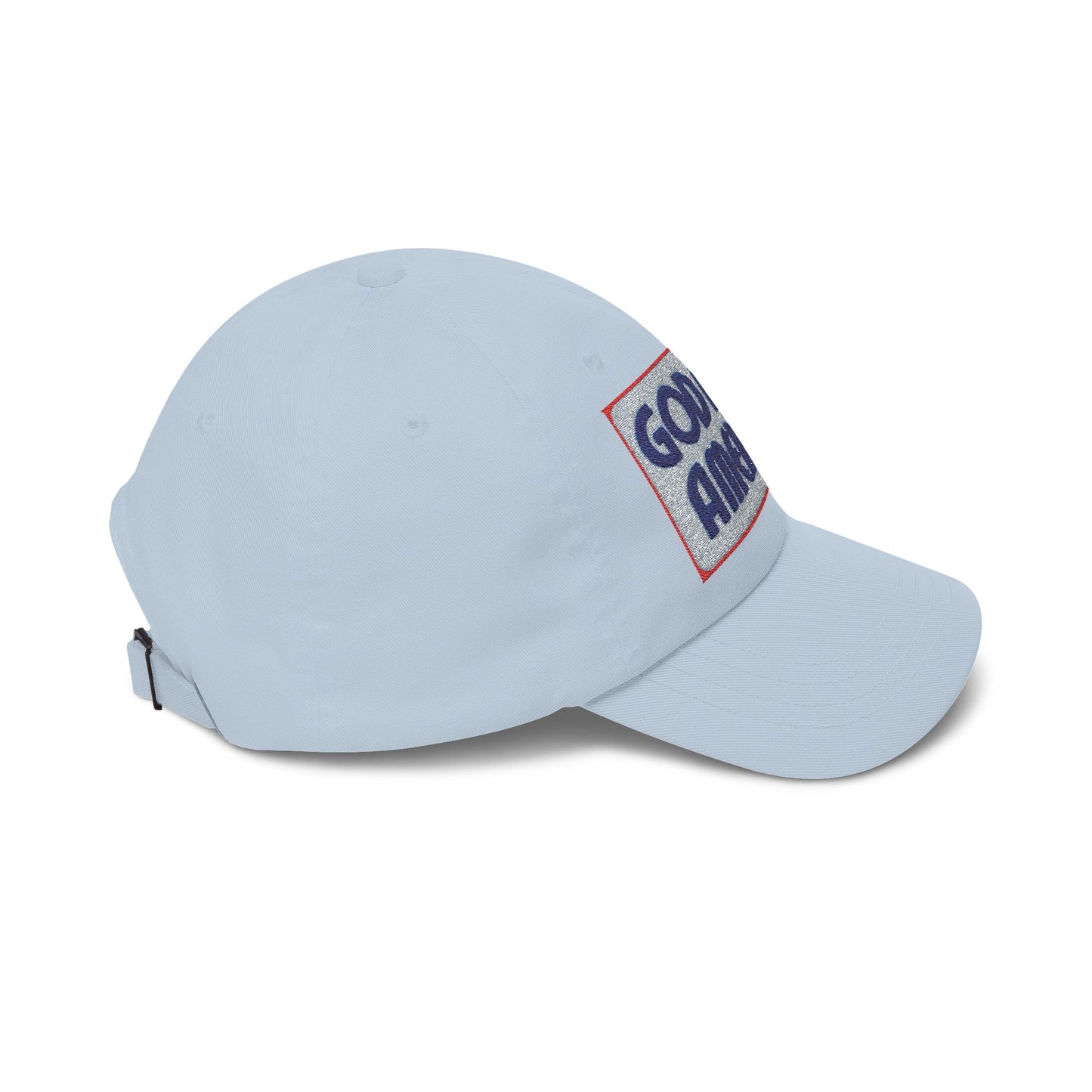 God Bless America Dad Cap — Patriotic Embroidered Baseball Hat