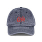 Vintage Cap (Embroidery) Hats Printify One size Navy