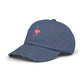 Distressed Flamingo Cap — Embroidered Pink Flamingo Baseball Hat Hats Printify
