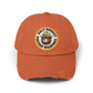 Unisex Distressed Cap Hats Printify Burnt Orange One size