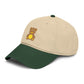 Embroidered Golden Teddy Baseball Cap Hats Printify