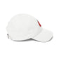 Dad Cap with Red Boxing Gloves Embroidery – Vintage Sports Baseball Hat Hats Printify