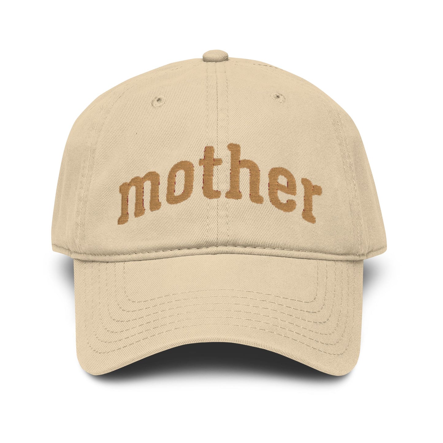 Mother Glitter Washed Baseball Cap — Sparkle Mom Hat for Mother's Day & Gifts