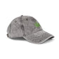 Vintage Embroidered Weed Leaf Cap Hats Printify