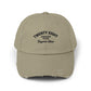 Distressed Baseball Cap — "Twenty Eight" Vintage Embroidered Dad Hat Hats Printify Light Olive One size