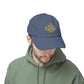 Distressed John Deere Logo Cap — Vintage Farm Equipment Baseball Hat