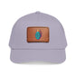 Leather Patch Baseball Cap — Retro Grenade Patch Hat