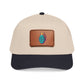 Leather Patch Baseball Cap — Retro Grenade Patch Hat