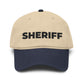 Sheriff Floral Embroidered Baseball Cap Hats Printify