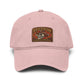Stetson Skull Patch Baseball Cap — Vintage American Heritage Washed Hat Hats Printify One size Dusty Rose