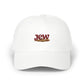 Embroidered 'Jew' Dad Cap — Casual Pride Baseball Hat Hats Printify White One size