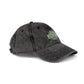 Vintage Embroidered Cap - Retro Green Crest Logo Dad Hat Hats Printify