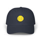 Tennis Ball Dad Cap — Minimal Embroidered Sports Hat Hats Printify Navy One size