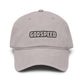 Godspeed Embroidered Baseball Cap — Washed Cotton Dad Hat Hats Printify One size Gray