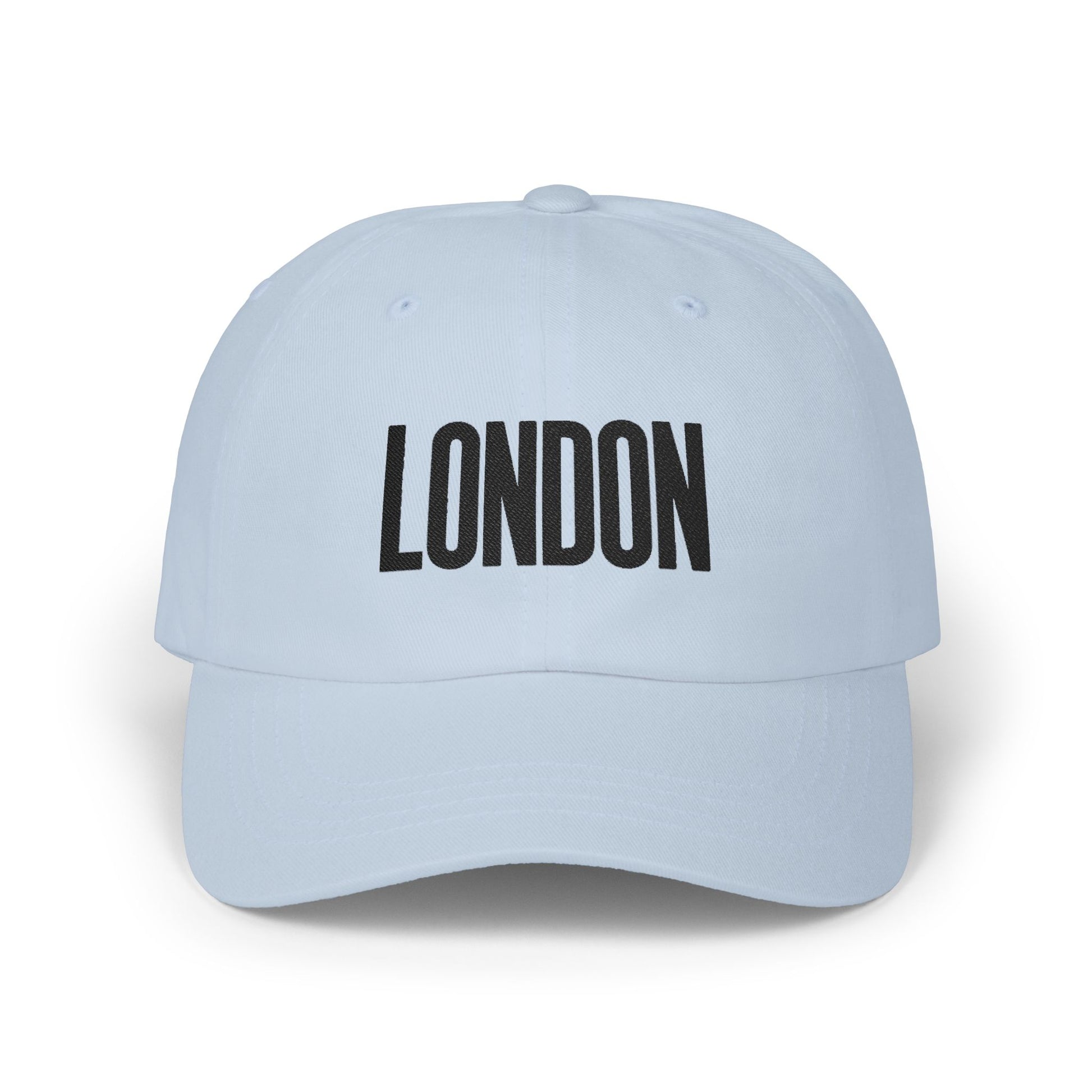 London Embroidered Dad Cap Hats Printify Light Blue One size
