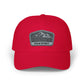 Explorer Wild Spirit Dad Cap — Embroidered Mountain Patch Baseball Hat