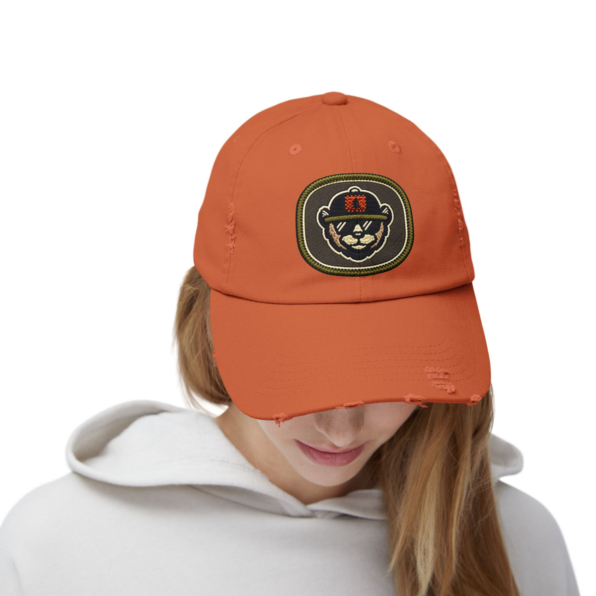 Unisex Distressed Cap Hats Printify
