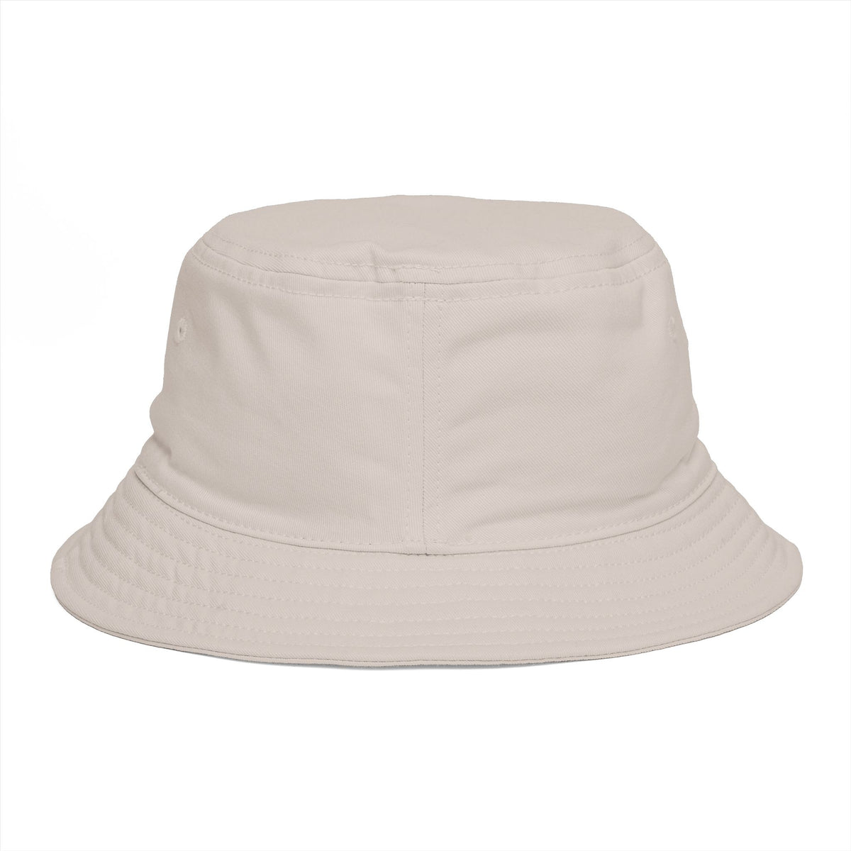 Brown LA Logo Bucket Hat — Casual Streetwear Sun Hat Hats Printify