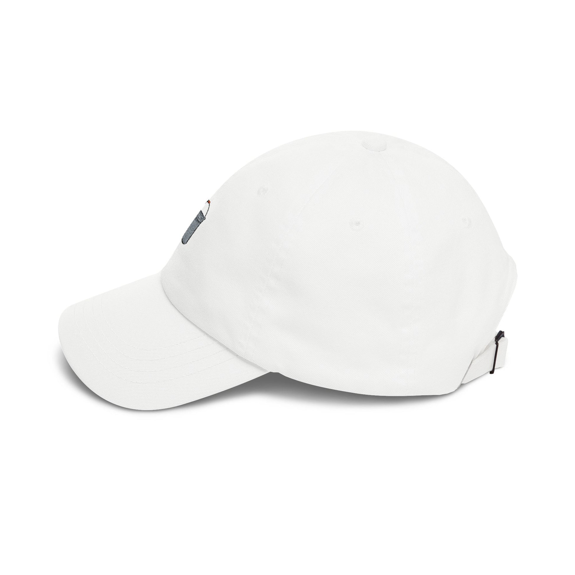 Dad Cap with Tiny Shaved Ice Embroidery – Minimal Summer Hat Hats Printify