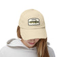 Fishing Hat – 'Gädda' Pike Patch Distressed Cap Hats Printify