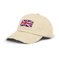 Distressed Union Jack Cap — British Flag Baseball Hat Hats Printify