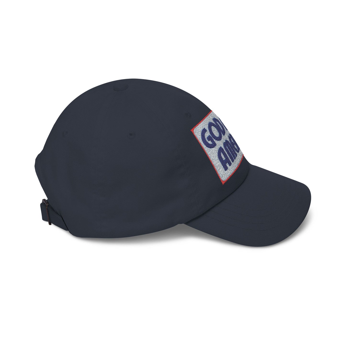 God Bless America Dad Cap — Patriotic Embroidered Baseball Hat