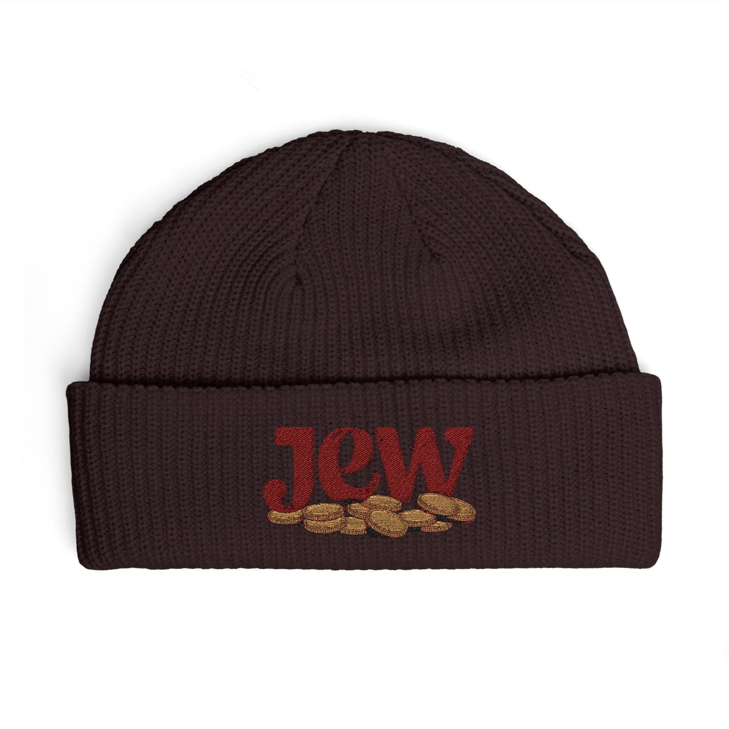 Cuff Beanie Hats Printify One size Plum