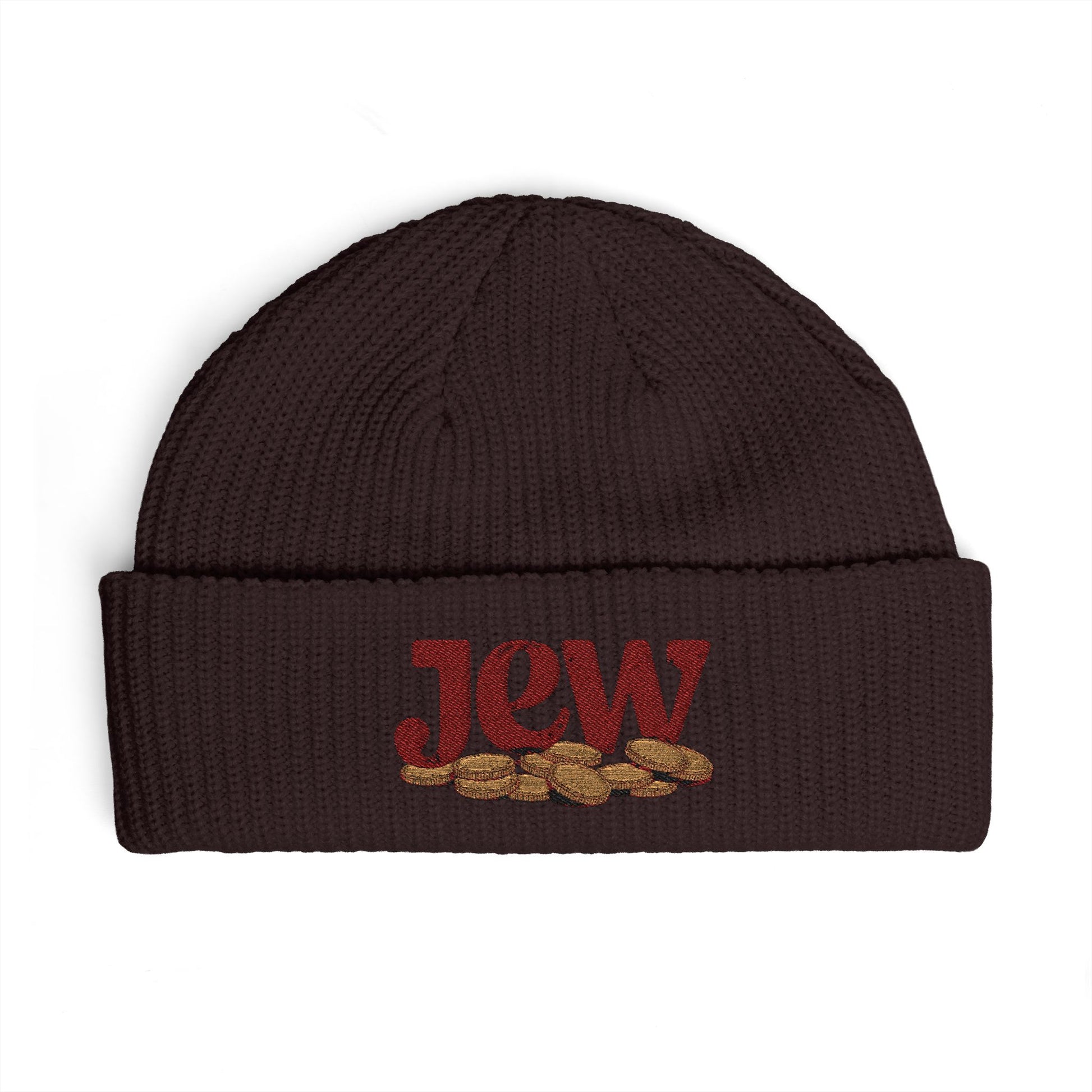 Cuff Beanie Hats Printify One size Plum