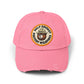 Unisex Distressed Cap Hats Printify True Pink One size
