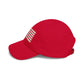 American Flag Dad Cap — Embroidered USA Baseball Hat for 4th of July