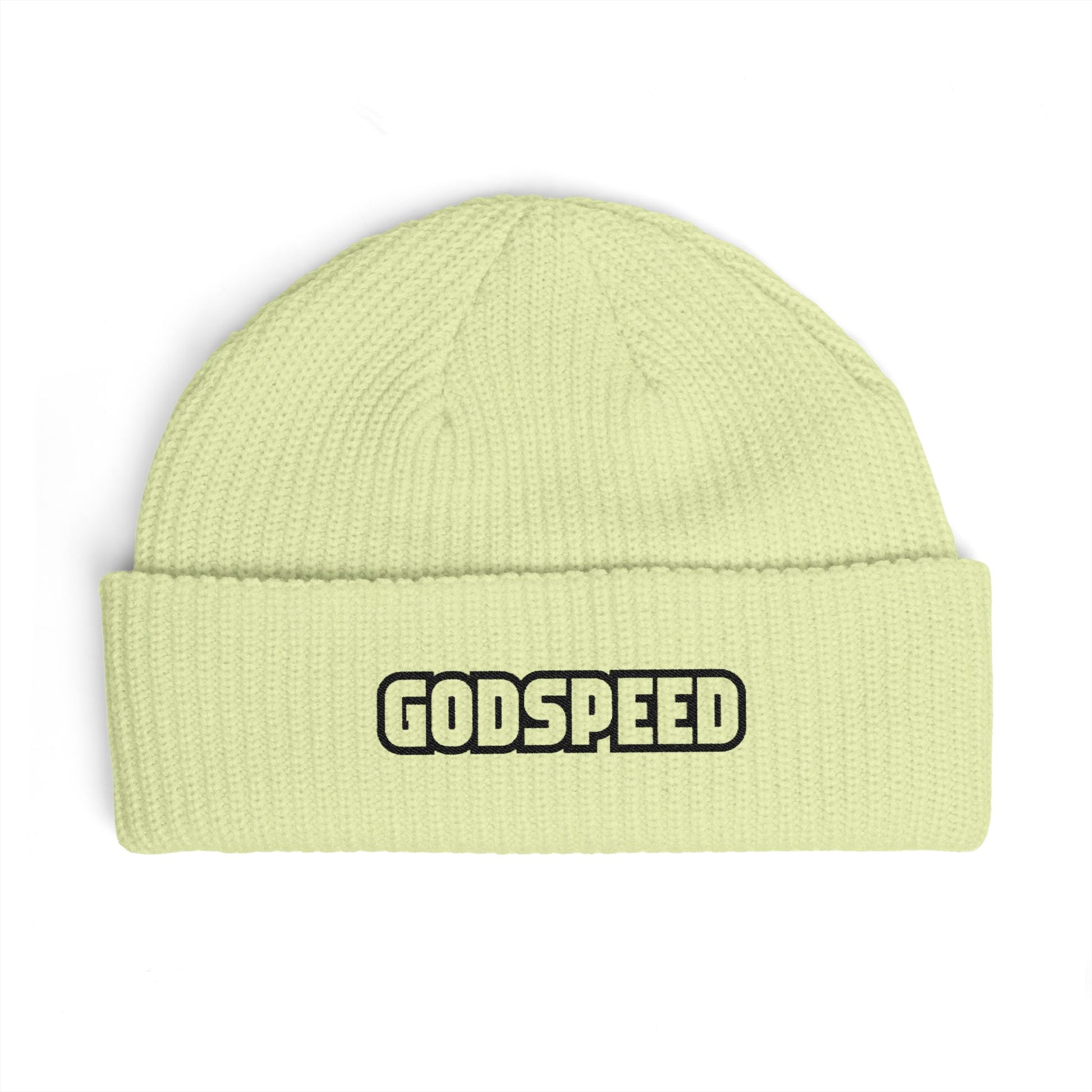 Godspeed Embroidered Cuff Beanie Hats Printify