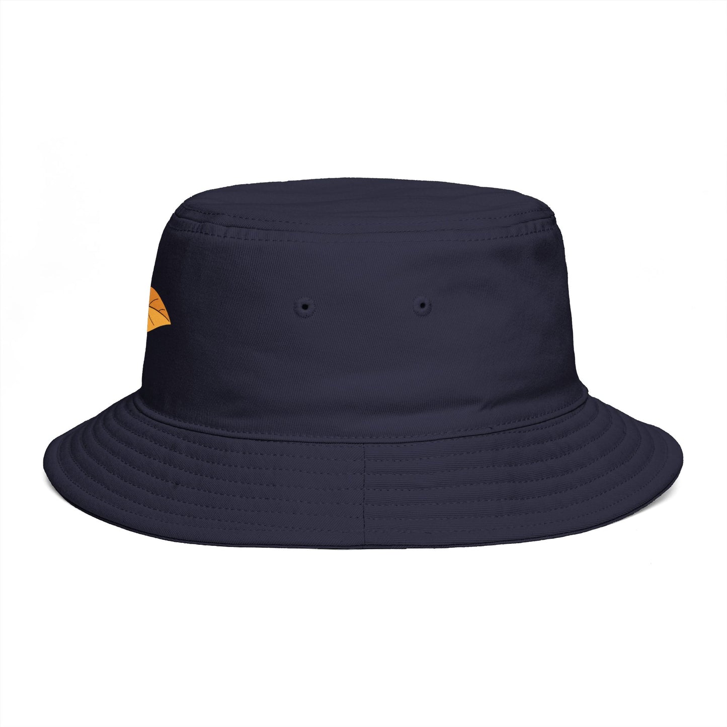 Autumn Leaf Bucket Hat — Brown Fall Outdoor Sun Hat