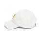 Smiling Melt Dad Cap — Dripping Smiley Embroidered Baseball Hat Hats Printify