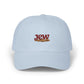 Embroidered 'Jew' Dad Cap — Casual Pride Baseball Hat Hats Printify Light Blue One size