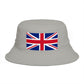 Union Jack Bucket Hat — British Flag Cotton Sun Hat Hats Printify One size Storm