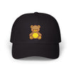 Teddy Bear Dad Cap — Cute Embroidered Plush Bear Baseball Hat Hats Printify Black One size