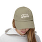 Texas Distressed Baseball Cap — Vintage Script Embroidered Hat