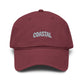 Washed Baseball Cap with Sparkle 'Dreamer' Embroidery — Casual Adjustable Cotton Hat