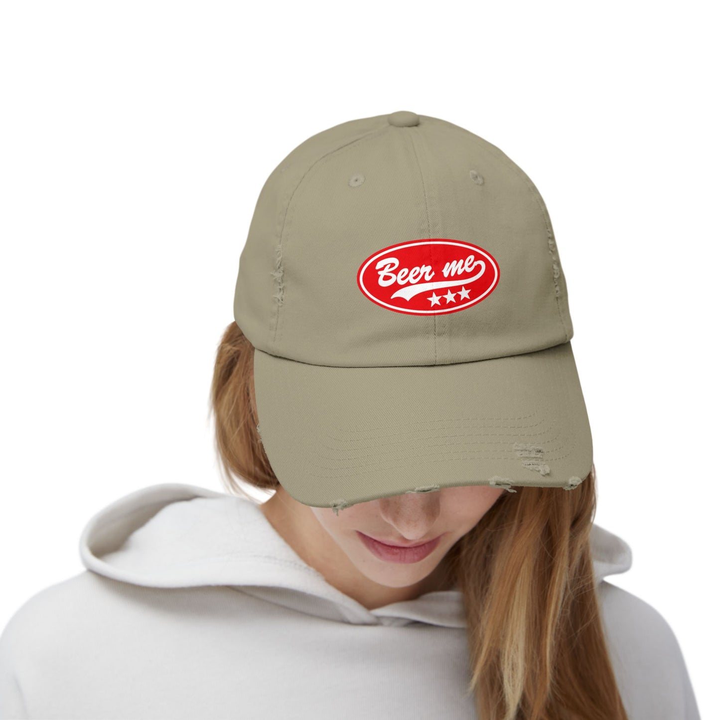 Beer Me Distressed Cap – Retro Patch Beer Hat for Brewers & Bar Fans