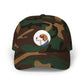 Classic Dad Cap Hats Printify Green Camo One size