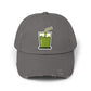 Unisex Distressed Cap Hats Printify Nickel One size