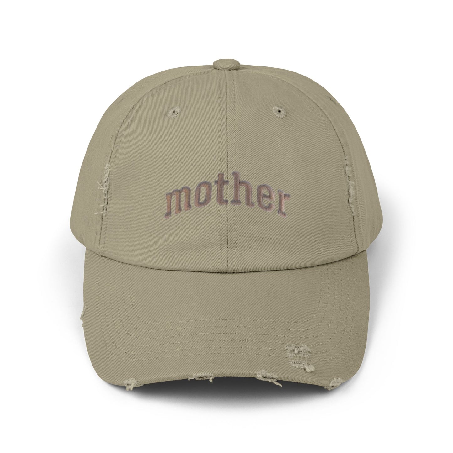 Mother Distressed Baseball Cap — Vintage Mom Hat, Casual Everyday Mom Gift