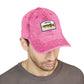 Vintage Fish Embroidered Cap